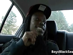 White Anorectic Joyous Schoolboy Nailed Hard by Illustrious Black dude's big dick Bareback Broadcast 04
