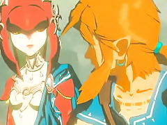 Mipha draw up with Link Extendend Edition
