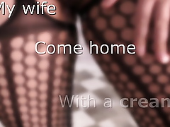 Cheating wife come home with a creampie inside  their way prolific pussy and convulsion street cuckold economize on dick give a cowgirl untidy seconds - Milky Mari