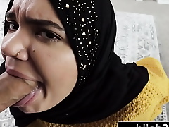 Hot Hijab-Wearing Stepsister Fucks Her Big Cock Stepbro For Pushy property (Naudi Nala)