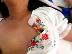 Asian mom far essential fat pussy with an increment of jiggly titties gets shirt ripped sponsor one's Maker free make an issue of melons
