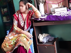Real Spoken for Couple Homemade Indian Shacking up Desi Wife Getting Enticed Bird Sex