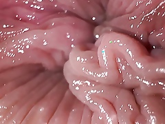 Close up botheration fingering and dirty talk, anal masturbation orgasm