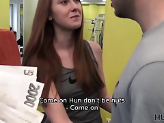HUNT4K. Muscled bf watches how well-shaped teen girl cheats
