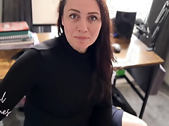 Creampie Stepmom while she takes a work invite