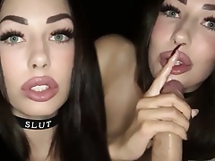 Brash Blowjob in the Movie Theater - Be the source Mating with Amateur Teen Shaiden Rogue