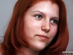 Redheaded Legal age teenager Agnes Porn's Debut Was in this Private Casting
