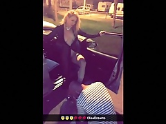 Flashing and Public nudity Snapchats