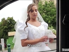 Euro legal age teenager bride amirah adara acquires stood forth plus a bite of cum